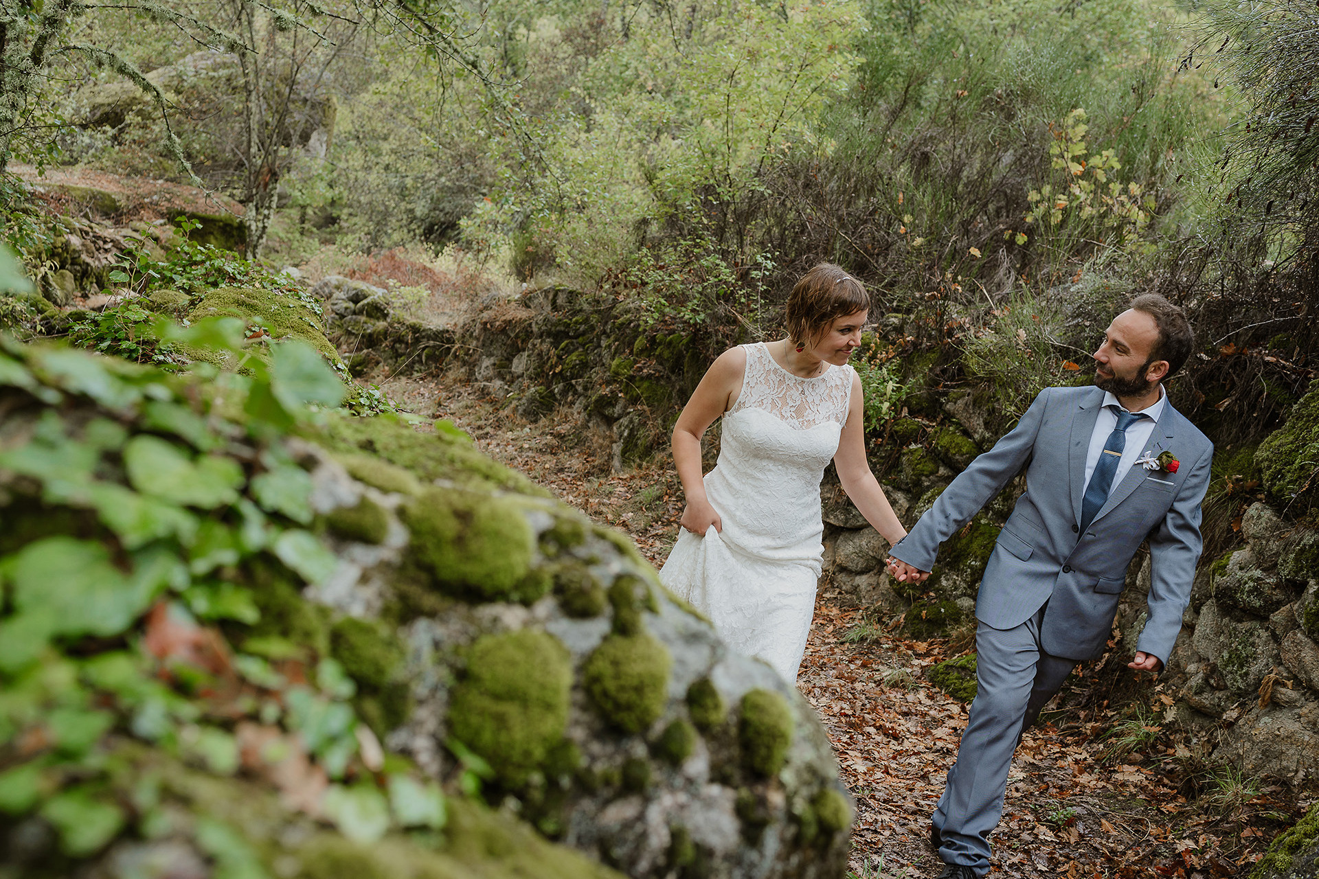 Paseo. Reportaje de boda en la provincia de Salamanca