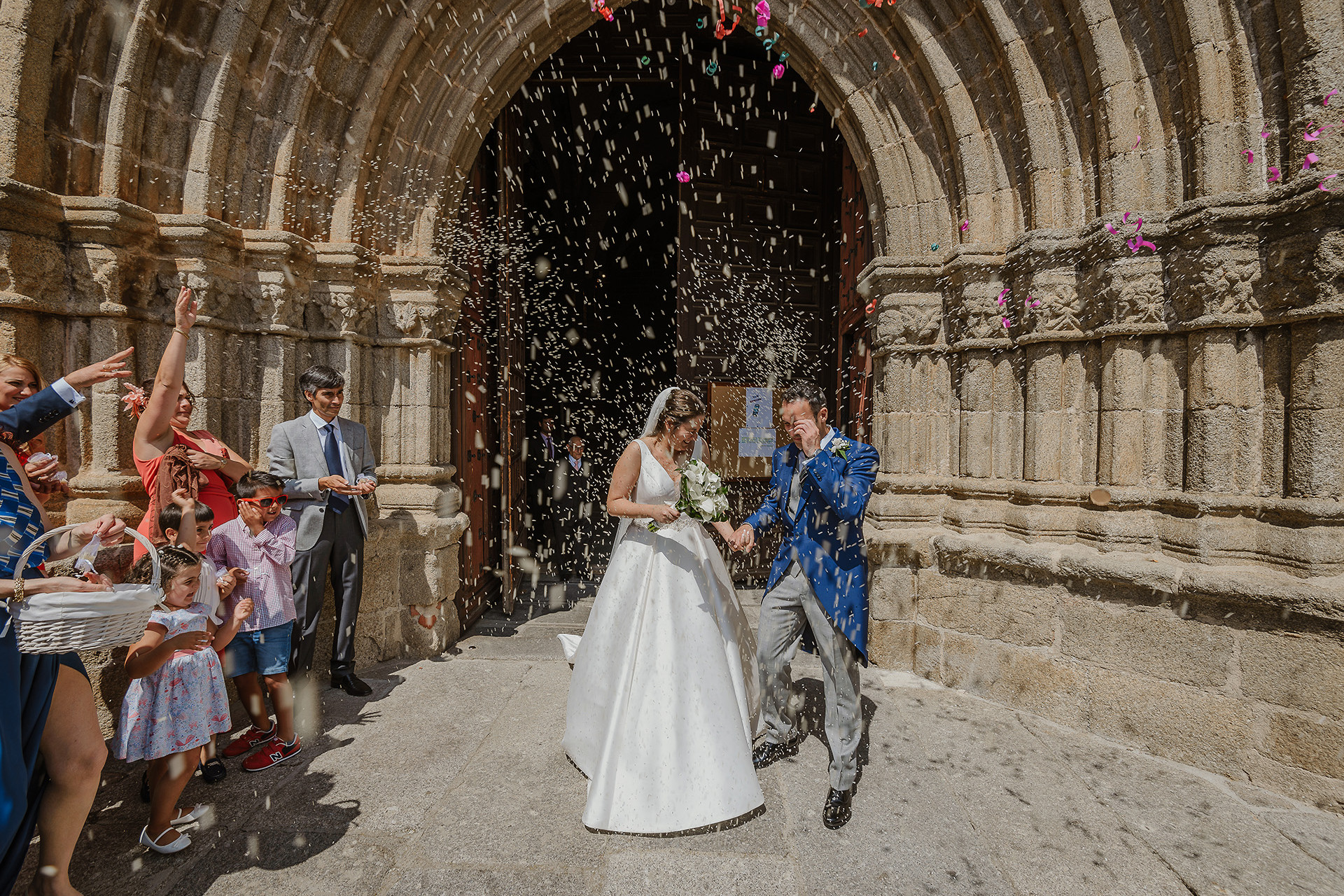 Salida de la iglesia